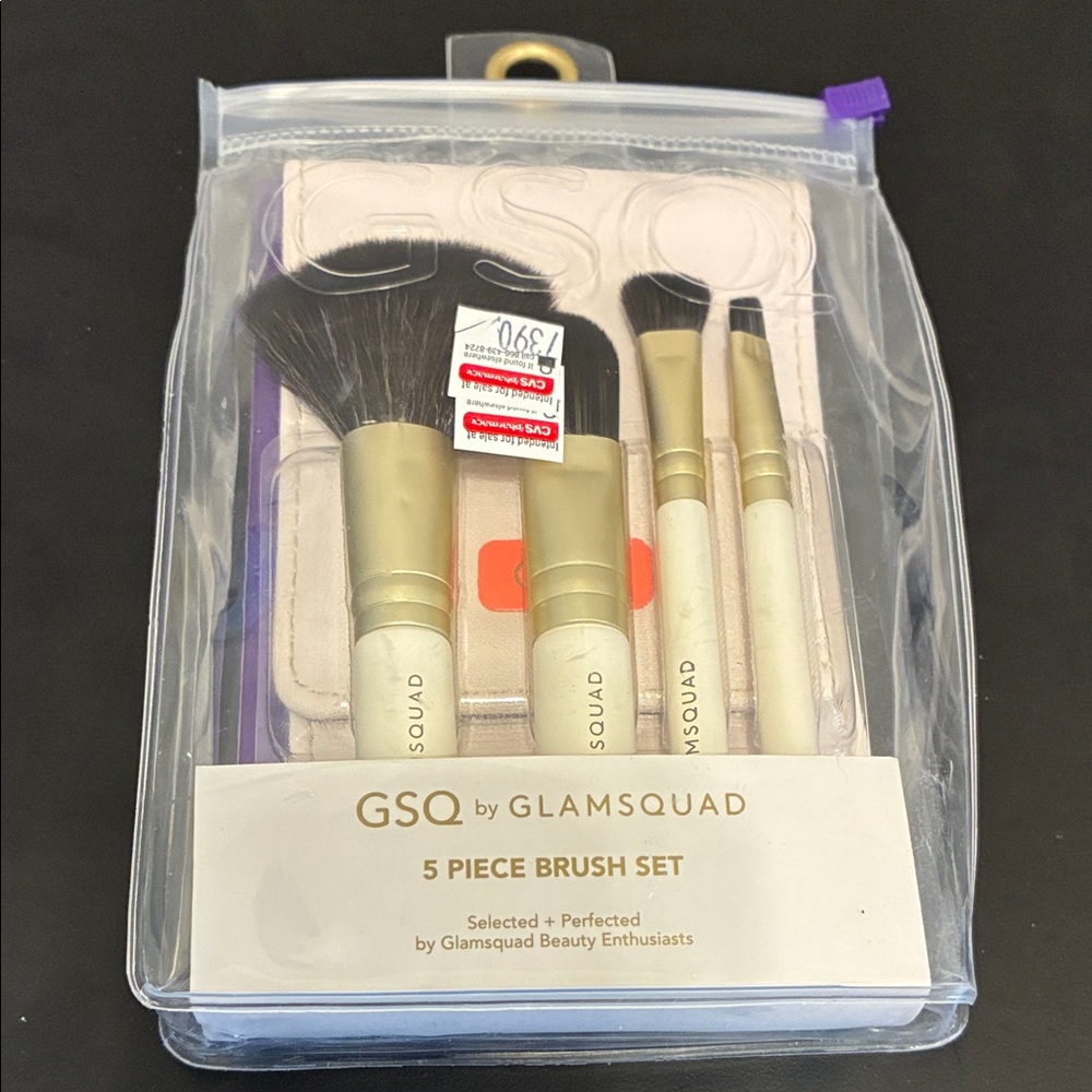 GSQ by GLAMSQUAD 5 Piece Brush Set